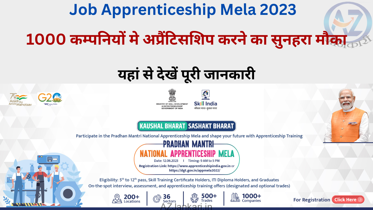 Job Apprenticeship Mela 2023