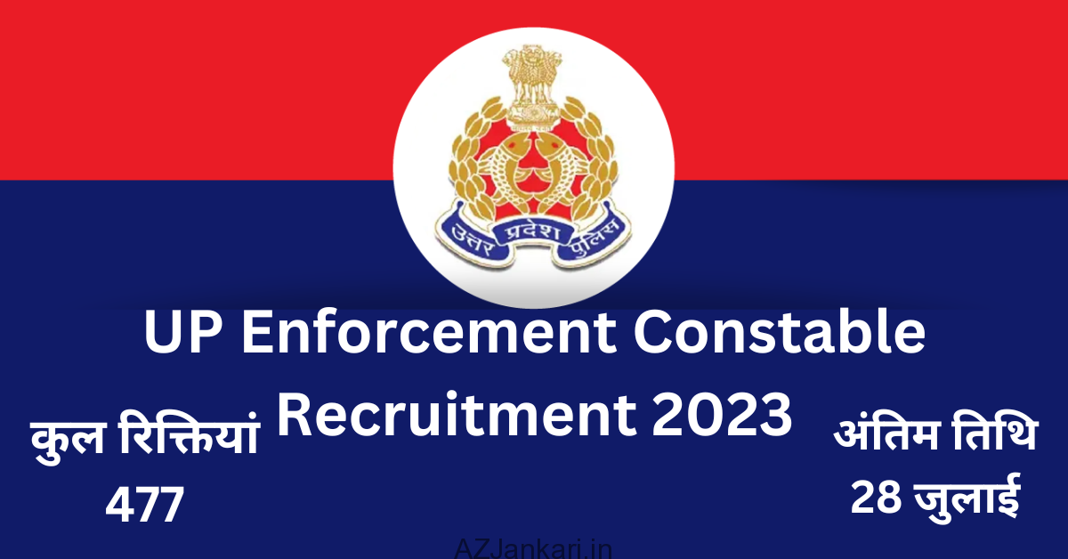 UP-Enforcement Constable-Recruitment-2023.